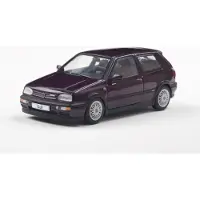 Solido VW Golf MKIII VR6 '94, paars (Dusty mauve pearl) schaal 1:43