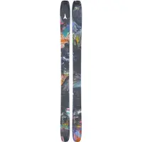 Atomic - Ski's - Bent 100 2027 voor Unisex van Hout - Maat 186 cm - Blauw