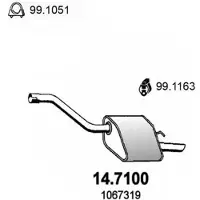 ASSO 14.7100 Einddemper