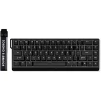 MCHOSE Ace68 E-sport - Zwart 65% Hall Effect Uranus Magnetische Switch 8K Hz RGB Hotswap Mechanisch Gaming Toetsenbord (MC-Ace68-5)