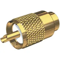 Shakespeare Antennas PL-259-G vergulde PL-259 connector voor RG-8/AU & RG-213 coax
