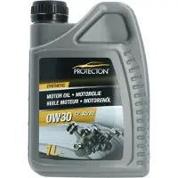 Protecton Motorolie - Vol synthetisch 0W-30 C2 - Long Life - Voor motoren met DPF- en/of TWC-technologie - Brandstof besparend - 1 Liter
