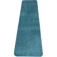 Prima - Soft - Badmat - wastafelmat - loper - blauw - groen - 50x180cm - antislip