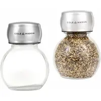 Cole and mason Shaker Cole & Mason Darlington, Clear/Silver (2-Delig)