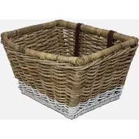Wicked buikmand grijs/witte onderkant (47x41x26)