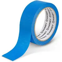 Handy Afplaktape Blauw 50 m × 36 mm – Watergedragen Maskingtape Voor Buitenwerk – UV-Bestendig Tot 14 Dagen – Voor Strakke Verflijnen Op Diverse Oppervlakken [11060]