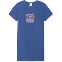 Schiesser Nachtkledij ' Nightwear ' donkerblauw