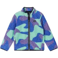 Reima Fleece jas 'Tupsis' marine / azuur / violetblauw