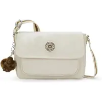 Kipling Schoudertas 'Dalma' bruin / offwhite