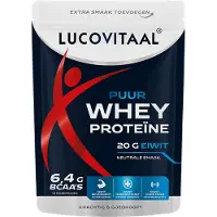 Lucovitaal 1+1 gratis | Puur Whey Proteïne Poeder - 10 doseringen