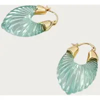 Yehwang Tamara - Oorbellen - Stainless Steel - Green