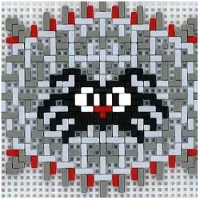 Stick-It Stickit spin in het web, ca. 500 steentjes, compatibel met heet ouderwetse Ministeck