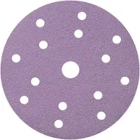 Smirdex 740 G150 Self-adhesive Paper Disc 150 Mm 100 Units Paars