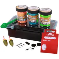 Berkley Powerbait Trout Starter Kit Plastic Worms Veelkleurig