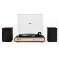 Crosley C65 - Walnoot - Platenspeler met speakers