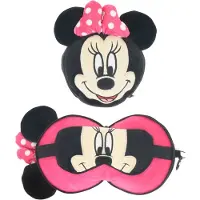 Minnie mouse 2 in 1 slaapmasker en reiskussen