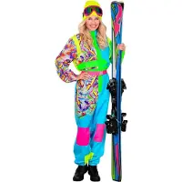 Widmann Fout Ski pak snowboarder lichtblauw/groen