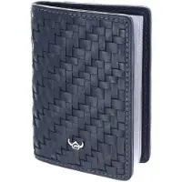Golden Head Leren kaarthoes Cordoba RFID Protect Kartenetui 4431 Marineblau donkerblauw