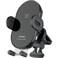 Proove Rounded Energy 15W Draadloze Telefoonhouder Auto Ventilatierooster en Dashboard – Eenvoudige en Efficiënte Oplossing
