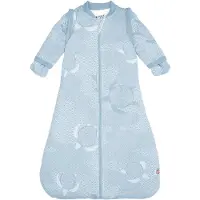 Lodger Hopper - Slaapzak baby met Afritsbare Mouwen - Blauw - 98cm - 2.4 TOG - Autostoel - Winterslaapzak
