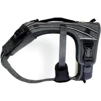 EQDOG Hondentuig Pro Harness Zwart Maat S