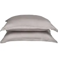 Coco & Cici - TENCEL - Sateen Kussensloop Taupe - 1 kussensloop 60x70