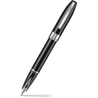 Sheaffer - Vulpen - Legacy 9064 black - chrome plated trims - fine