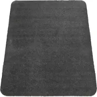 Prima - Schoonloopmat - Deurmat - Droogloopmat - zwart - antraciet - 70x90cm - uitwasbaar - antislip