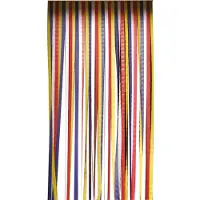 Kinzo Deurhor 220x100 cm – Insectenhor Zonder Boren - Magnetisch Insectengordijn voor Deur – Raamhor & Insectengaas – Herbruikbare Hor voor Balkondeur of Tuindeur