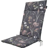 Madison Tuinstoelkussen Universeel Donna Grey Outdoor Hoge Rug (120 x 50 cm)