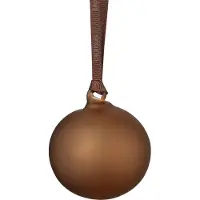 Blomus Kerstballen Juhla Rustic Brown (Set van 2)