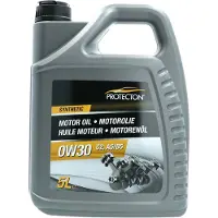 Protecton Motorolie - Vol synthetisch 0W-30 C2 - LongLife - Voor motoren met DPF- en/of TWC-technologie - Brandstof besparend - 5 Liter