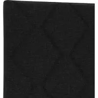vidaXL Hoofdbord Zwart 160 cm Stof