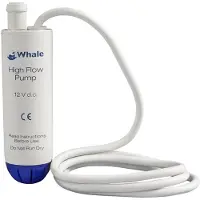 Whale Gp1652 15.8l/min High Flow Submersible Electric Galley Pump 12v Transparant