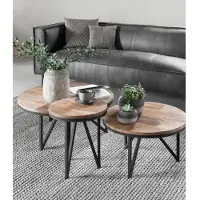 DTP Home Odeon salontafel teakhout 80x80x35cm