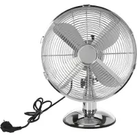 Excellent Electrics Tafelventilator – 35 W – 31 x 20 x 42 cm – Metaal