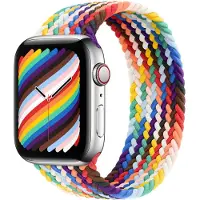 Apple Gevlochten solobandje voor de Watch | 44/45/46/49 mm - Maat 2 - Pride Edition