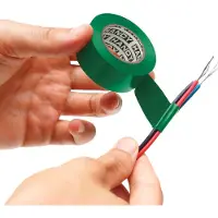 Handy 10× Isolatietape Groen 20 m × 19 mm – Set Van 10 Rollen – PVC Elektrische Tape Voor Kabelisolatie En Bescherming – Tot >600 V – Voor Installatie, Onderhoud En Reparatie [11097GR]
