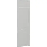 Vicco R-Line Keukenfront – 59.6 x 196 cm meubelfront voor de koelkastombouwkast Wit Landhuis