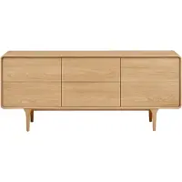 Ebuy24 Wandkast Darwin | mdf naturel 180x75x45 cm wandkasten | NADUVI