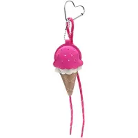 Trendy Sleutelhanger - Ijsje Design - Schattig en Vrolijk
