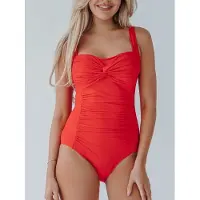 Bomain Badpak Monaco | Maat: 44 | Kleur: Rood