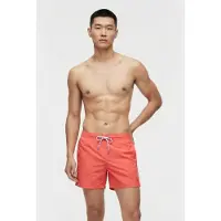 Arena Men's Team Stripe Beach Short Soli Calypso Coral Size: XXL | Swimming Trunks Outlet | Heren | Oranje