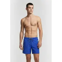 Arena Men's Pro-file Beach Boxer Logo Neon Blue-soft Green Maat: M | Zwembroeken Outlet | Heren | Groen