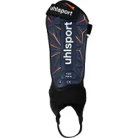 Uhlsport Flex Plate Scheenbeschermers Donkerblauw Oranje Wit