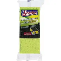 Spontex Duo Anti-Fett Schuurspons 9 x 9 x 27,5 cm Multikleur 3 Stuks