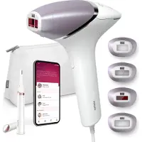 Philips IPL Epilator BRI949/00 Series 8000 met SenseIQ Wit en Roze