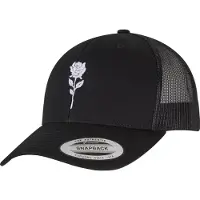 Mister tee - Rose Retro Trucker Snapback Pet - Zwart