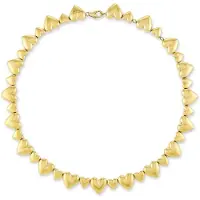 Copenhagen Studios Ketting 'Puffy Hearts' goud