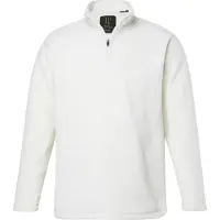 JP 1880 Regular Fit Half-Zip Sweater Mistgrijs, Effen